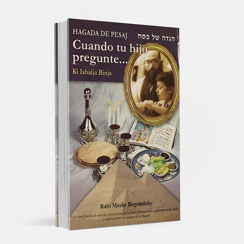 La Hagadá de Pesaj – Cuando tu hijo te pregunte es un libro en español que guía la celebración del Séder de Pesaj, explicando sus significados y rituales de forma accesible y educativa para toda la familia.