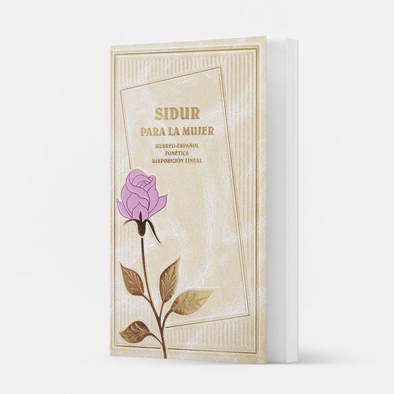 Sidur para la Mujer – Grande es un libro de oraciones en español y hebreo diseñado especialmente para la mujer, con plegarias diarias, rezos de Shabat y festividades, en un formato de fácil lectura.